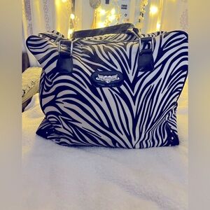 Large Kathy Van Zeeland travel bag or large tote bag